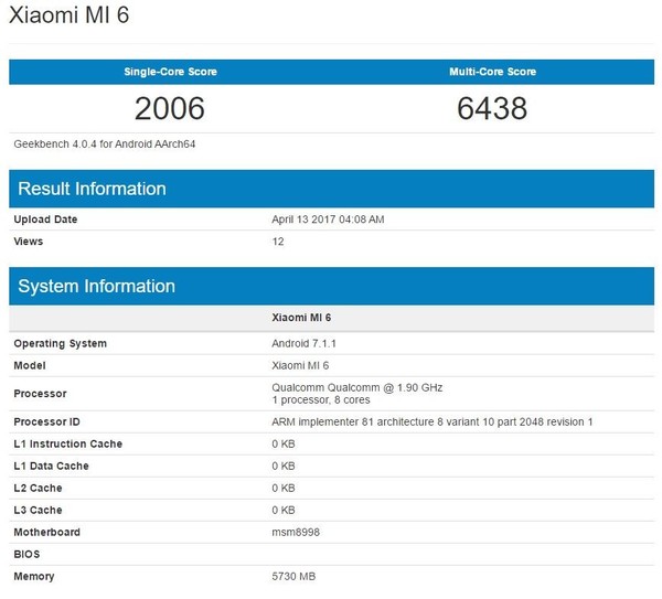 С6Geekbench 6GB汾