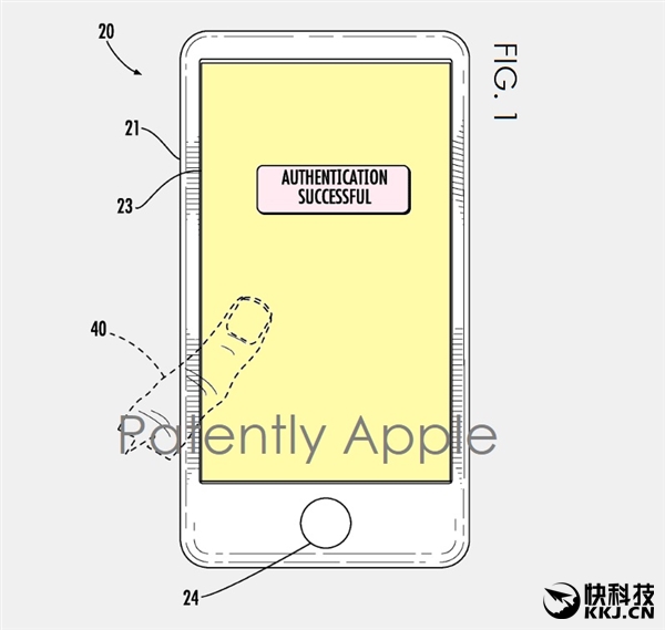 无边框+屏幕内指纹!苹果新专利显示iPhone 8外形确定